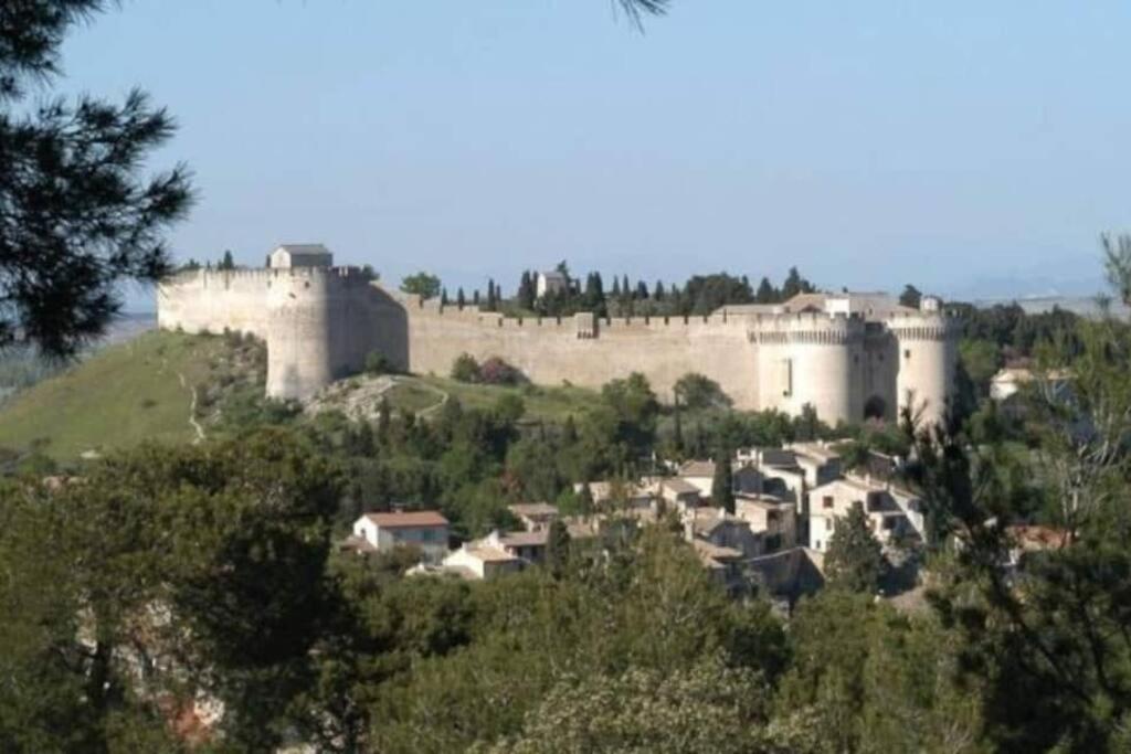 La Cigale - Vieux Village - Charmante Maisonnette Climatisee Avec Jardin Villeneuve-lès-Avignon Eksteriør bilde